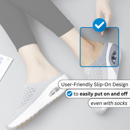 Easy - Healthy NatureFeel+ Air Cushion Slip-On Light Grey (Buy One Get One)